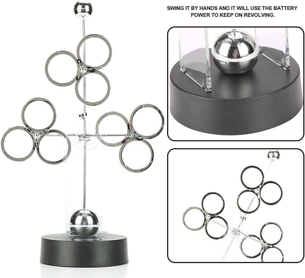 Image of AUGEN Balancing Pendulum Durable Metal Innovative Stress Relief Toy for Home Office Desktop Gift Decoration (1 Piece, 7579B1)