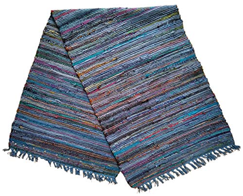 Sturbridge Country Rag Rug in Denim 24