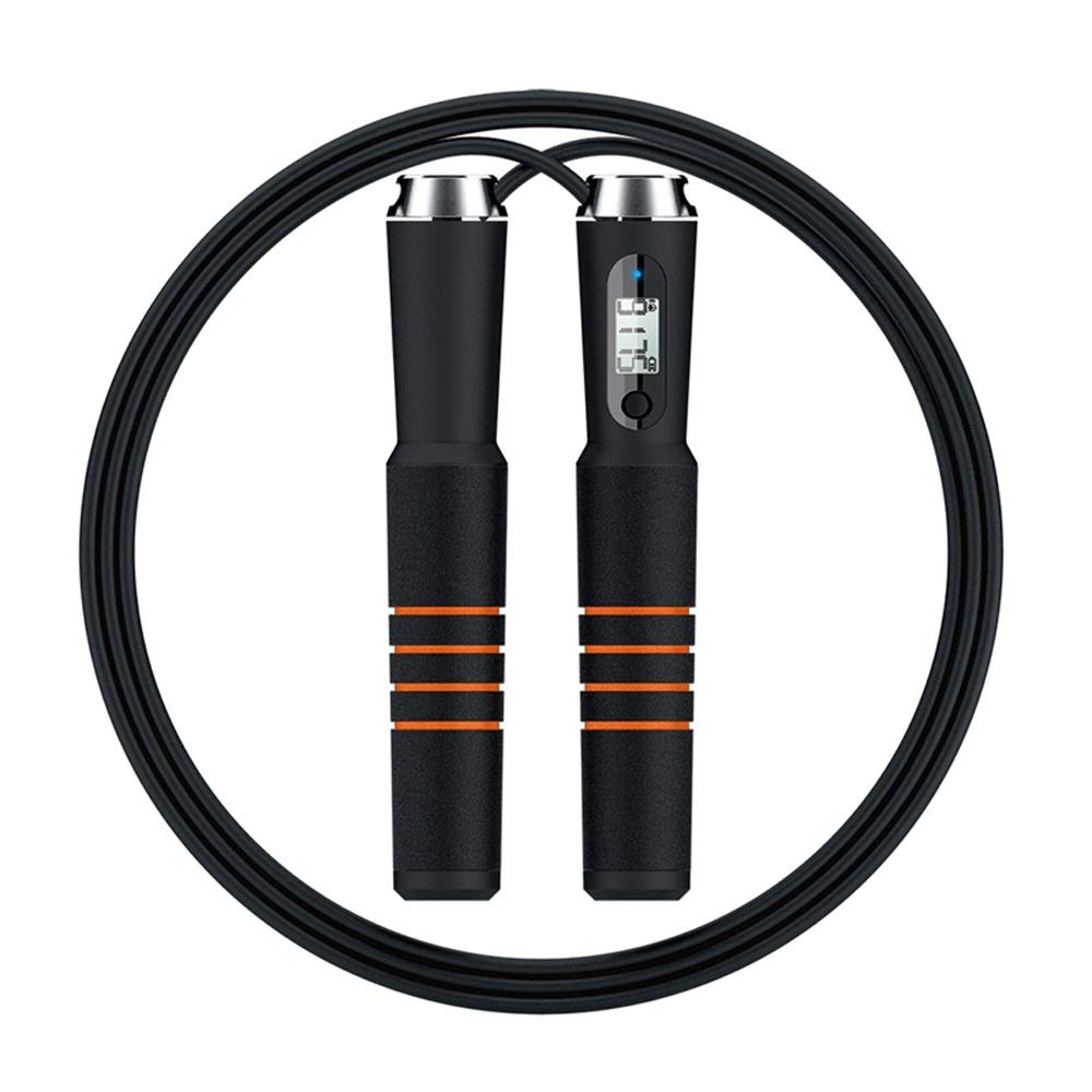 Smart Jump Rope Fit Digital Calorie Speed ​​Counter Saltar cuerdas para ejercicio Recordatorio de alarma Ajuste de peso