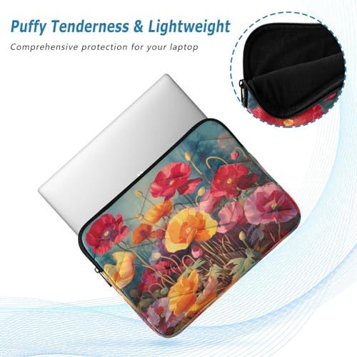 Funda para Laptop Colorida Flores para 13-14 Pulgadas miniatura 5