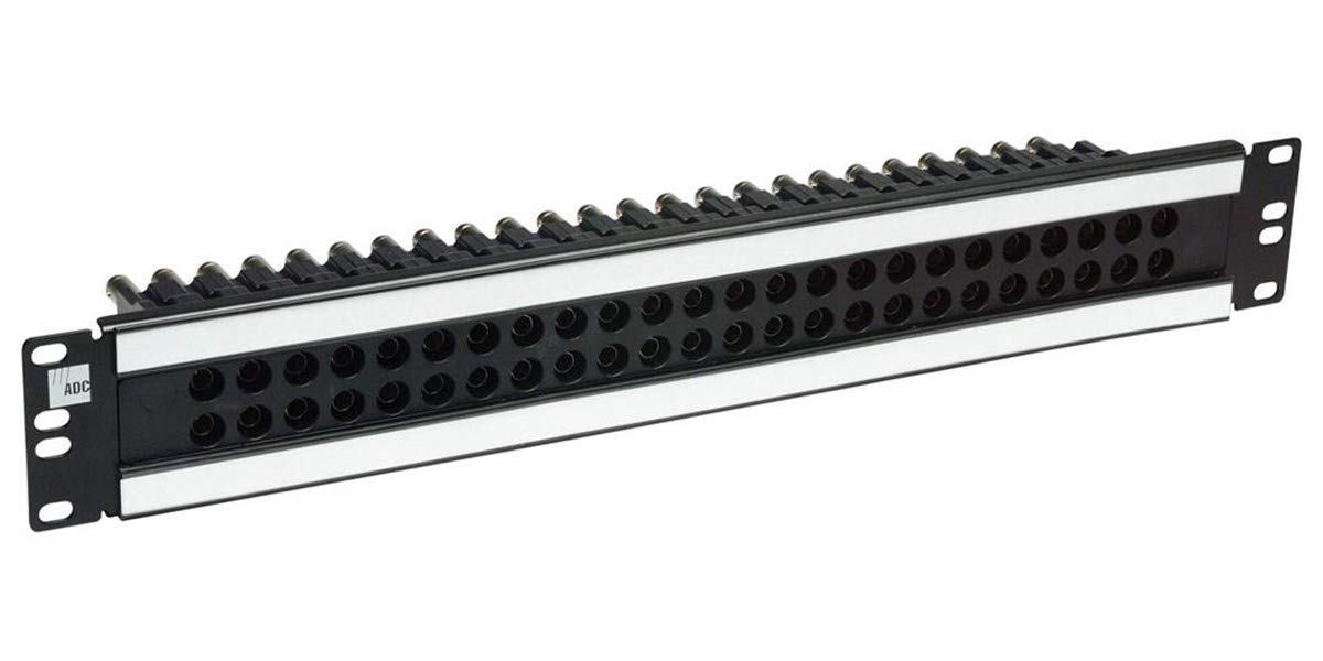 Commscope PPE15232-CJMT-BK ProPatch Economical Midsize Straight-Through Jack CJMT Terminated (1.5RU)