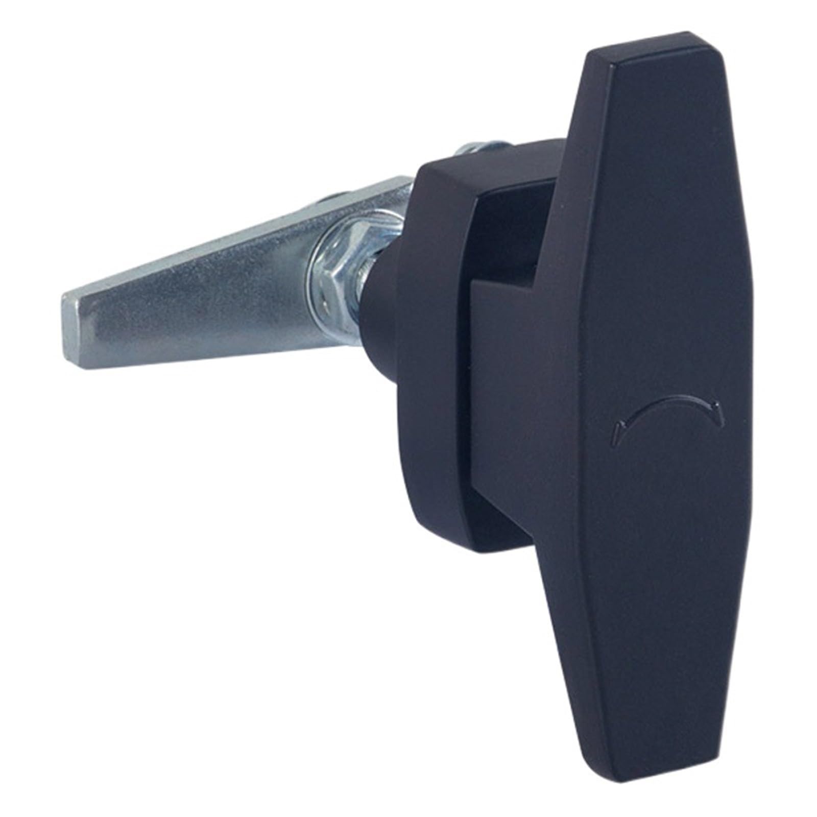 Serrure d'armoire MS101-1-2 poignée en T noire pour porte de distribution