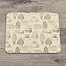 Produktbild Mousepad vintage mousepad süßigkeiten mousepad beige mousepad eis square square mouse pad lehrer geschenk bürobedarf mouse pad retro
