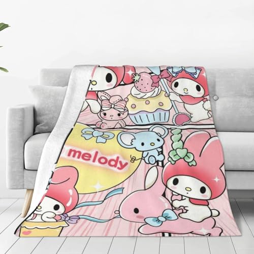 毛布 マイメロディ かわいい 漫画 ブランケット 柔らかく肌触り おしゃれ エアコンブランケット ふわふわ ひざ掛け あったかい フランネル 静電防止 洗える 人気 ギフト 四季適用 102cmx76cm