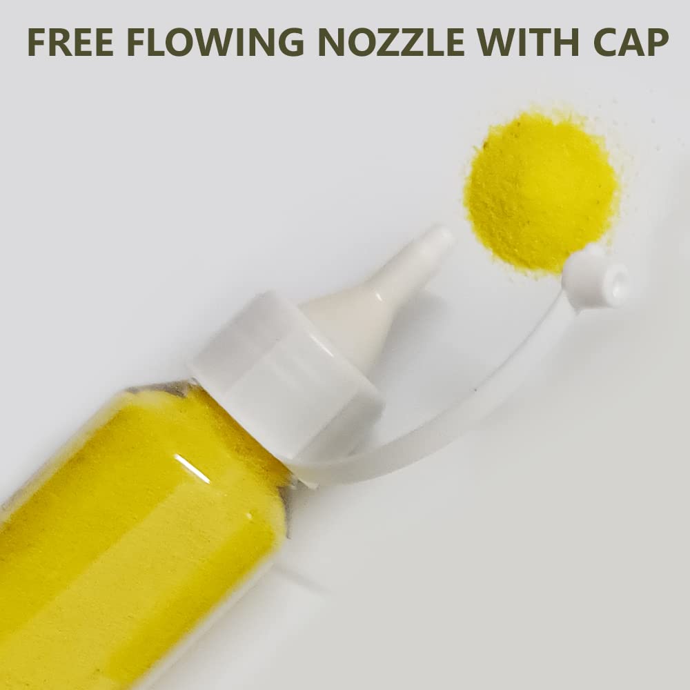Rangoli Bottles with Nozzle - 12 Pack -3