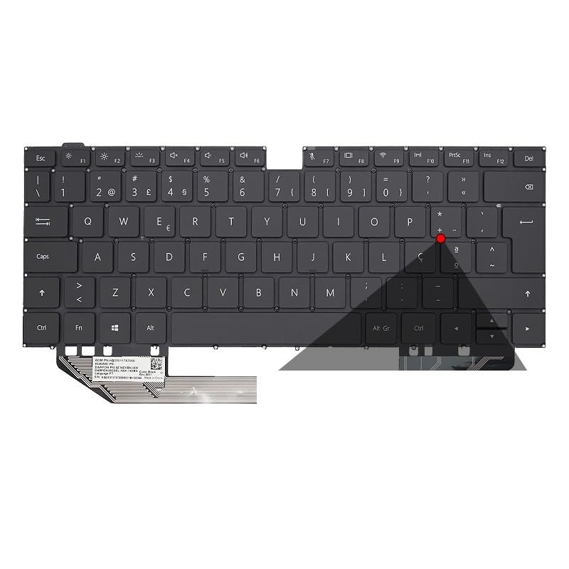 Clavier AZERTY français pour Huawei MateBook X Pro avec rétroéclairage
