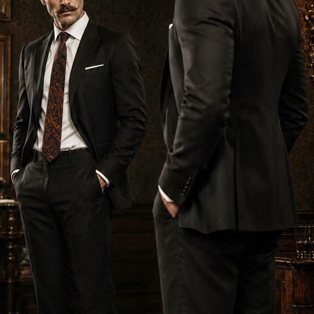 Cravatte formali da uomo, adatte for affari, matrimoni, feste, ufficio e abbigliamento quotidiano