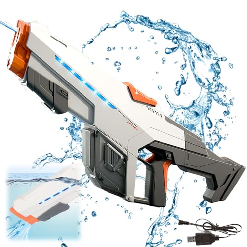 Anyingkai Elektrische Wasserpistole mit Automatischer Wasseraufnahme,Wasserpistole Elektrisch Erwachsene,Automatische Wasserpistole Elektrisch,Spritzpistole Wasser Elektrisch für Kinder