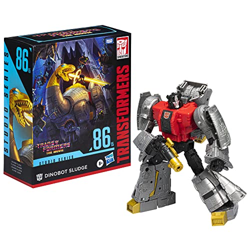 Transformers Studio Series 86-15 Leader Class The The Movie 1986 Dinobot Sludge Action Figure, Ages 8 and Up, 8.5-inch - Image 3