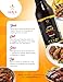 Danfo Jerk BBQ Sauce Marinade & Dip, Spicy & Sweet Barbecue Sauce, Low Sodium, Low Sugar, Gluten Free, Non GMO, BBQ Sauce for Wings, Chicken, Beef, Pork, Seafood, Fries, Appetizers, Burgers, Rice, Noodles and More, 12oz