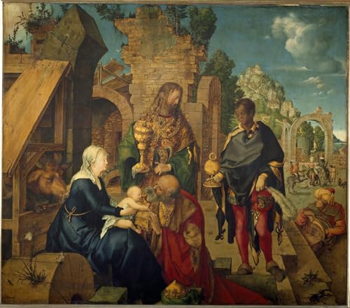 Toile Décor Art Mural Pour Mur Vide Chambre Peinture Classique Albrecht Dürer 60x90cm