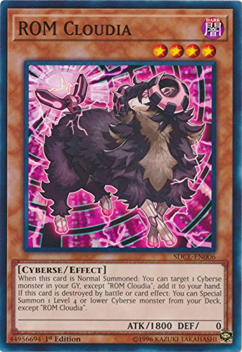 yu-gi-oh ROM Cloudia - SDCL-EN006 - Common - 1st Edition - Structure Deck: Cyberse Link (1st Edition)