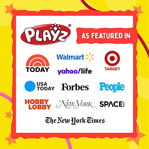 Playz 50 Soft Plastic Mini Ball Pit Balls W/ 8 Vibrant Colors - Crush Proof, Non Toxic, Safe Assorted Bulk Plastic Balls For Toddler, Baby & Kids Playpen, Play Tents Indoor & Outdoor Playtime Fun #TOP7