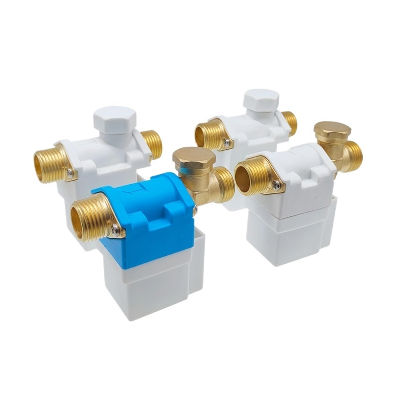 Électrovanne laiton G1/2 DN15 résout les fuites et reflux du chauffe-eau solaire 220V