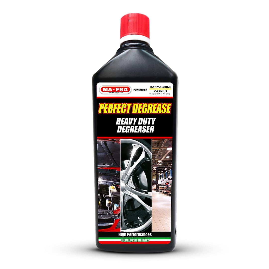 Perfect Degrease 1L, Heavy Duty Degreaser, High Performance Multi-Purpose Engine, Wheel Rim & Iron Cleaner for Car, Bike, Professional Grade Grease & Dirt Remover