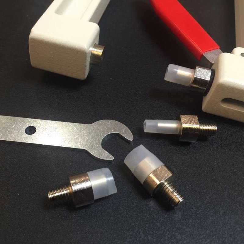 Manual Nailing Machine ABS Holeless Pearl Rivet Manual Round Pearl Fixing Machine Pearl Attach Machine 600pcs Pearl - (Color: Tool and 600pcspearl, Size: Pearl Size Mix)