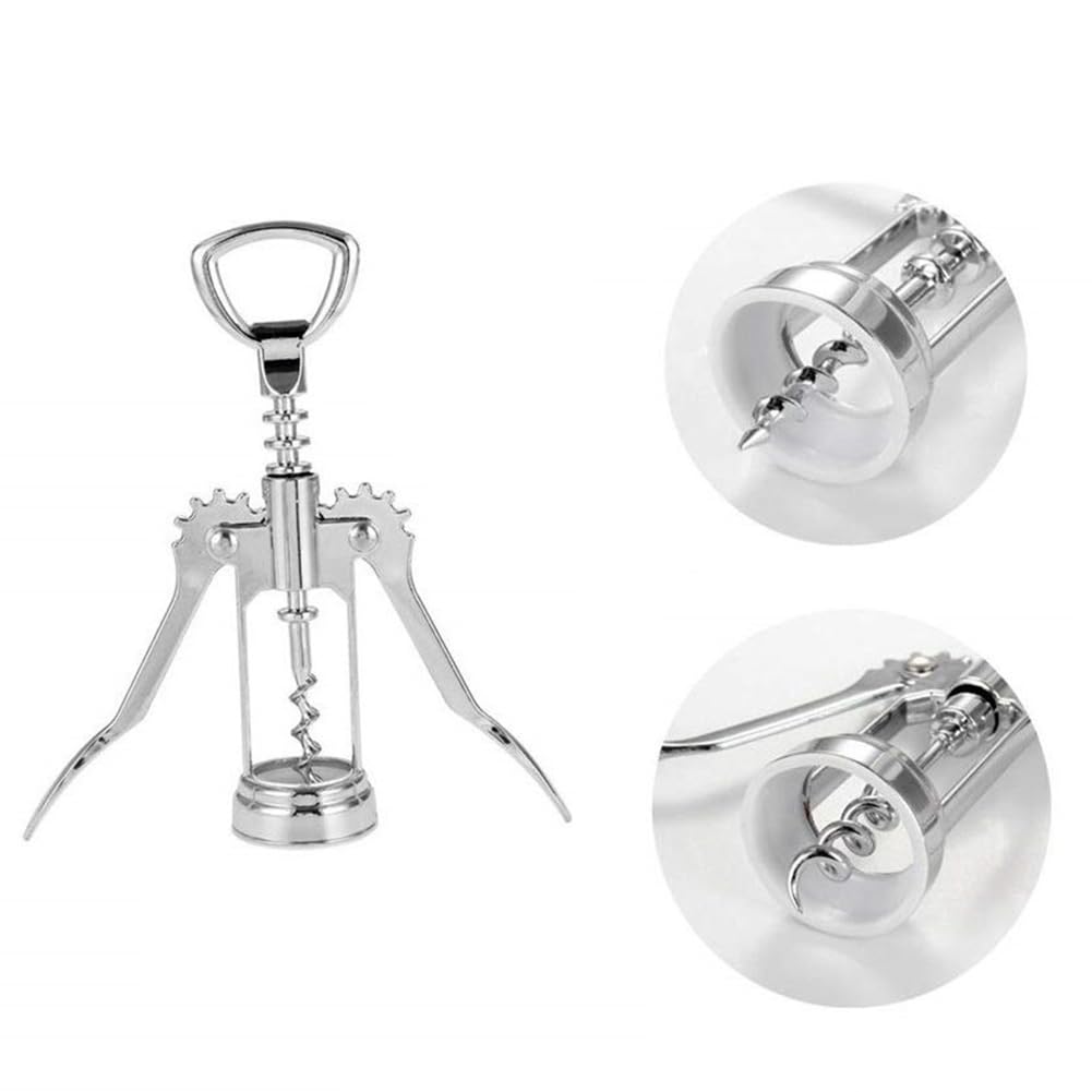 Tagliacapsule Per Vino In Acciaio Inox - Rimuovi Facilmente La Carta Stagnola Dalle Bottiglie - Design Ergonomico, Sicuro E Pratico
