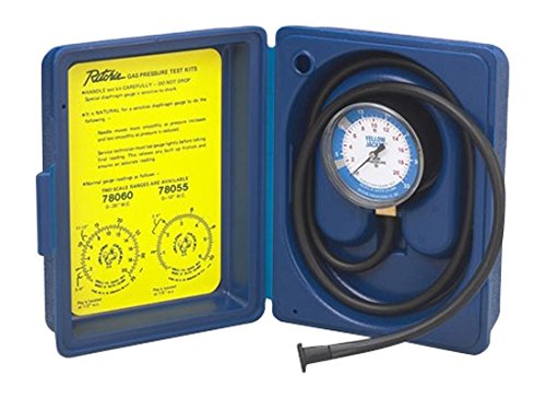 YELLOW JACKET 78055 Complete Gas Pressure Test Kit, 0-10"Wc