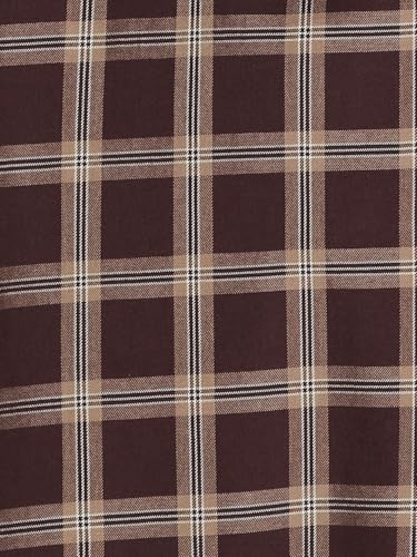 Max Store Max Men Burgundy Checked Shirt - Image 8