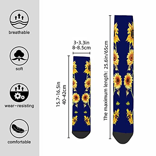 Image of Pehede Socks Mens Fun Dress Socks for Women Funny Novelty Crazy Design Socks