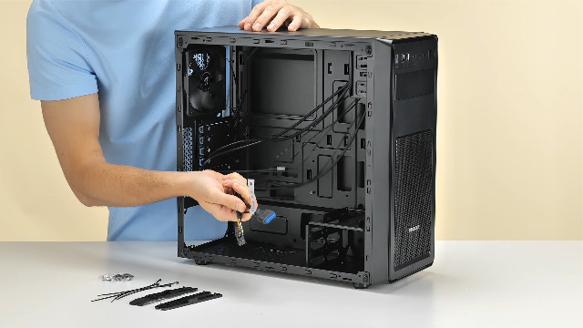 Case PC VulTech ATX Nero - Senza Alimentatore, Con Porte USB 3.0/2.0, Supporto Per Schede Madre ATX/Micro-ATX | Ventola Inclusa - Foto 9