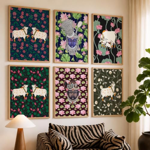 Image of kotart Boho Theme Digital Painting for Wall Decoration - Minimal Wall Art Prints for Living Room Bedroom Office Room Decor (10x13 inch, Terracotta) (wall painting, 01) (B, 19X25 INCH)