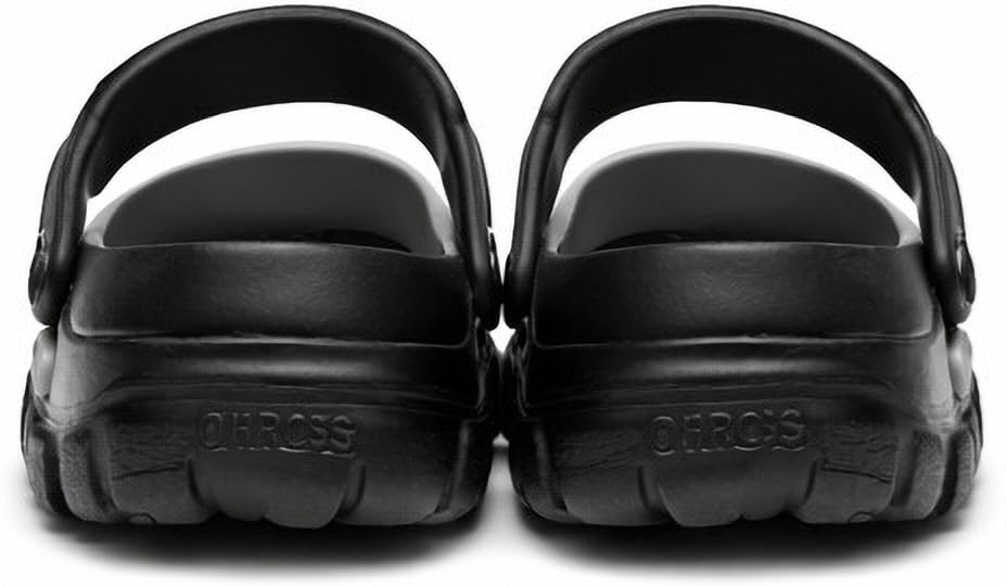 Image of OZRA Clogs for Men & Women | Lightweight Casual Footwear with Breathable Upper & Adjustable Heel Strap | Cushioned Flexible Sole Design | Suitable for Walking, Outdoor Activities & Use