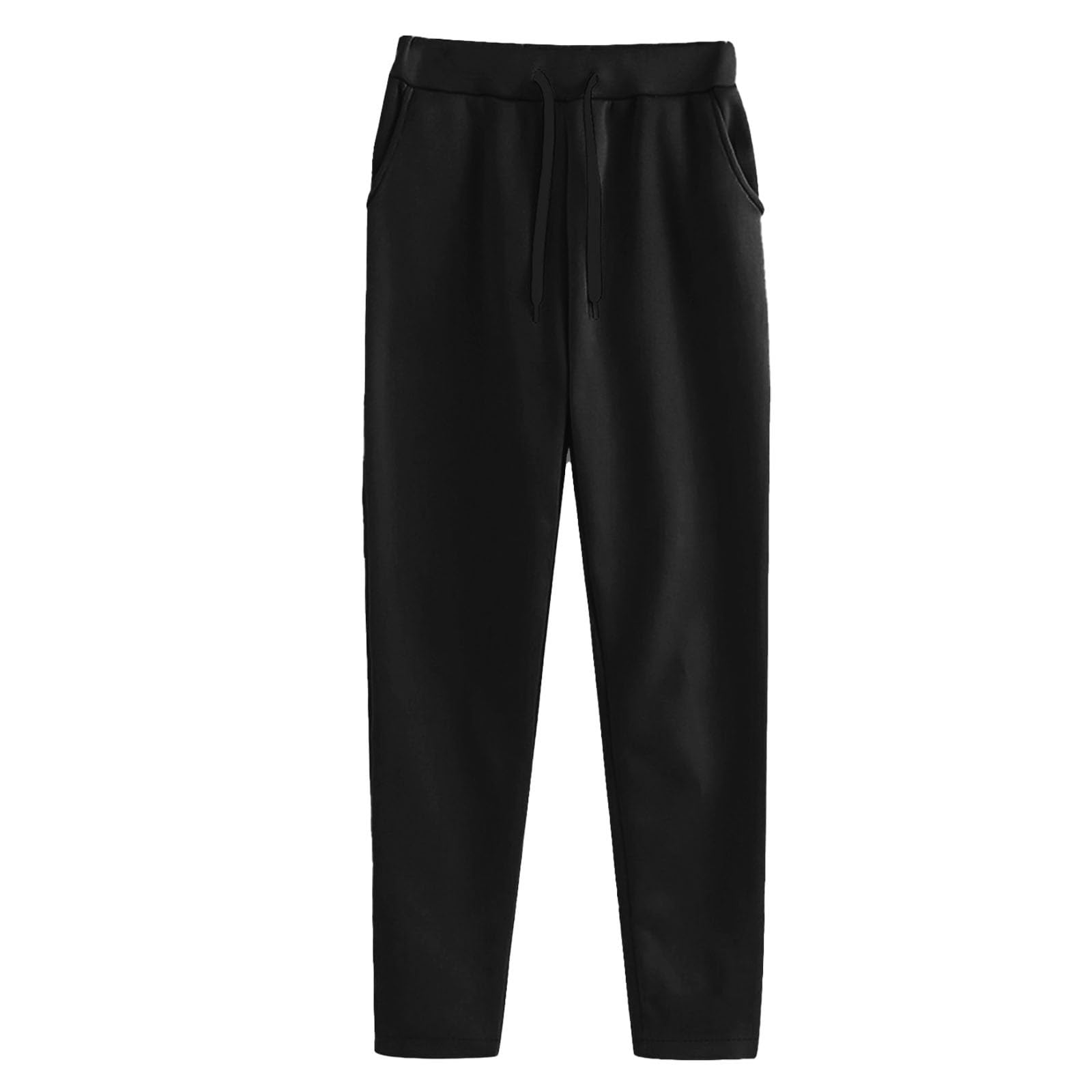 Set da 2 pezzi per donna – Tuta da ginnastica da donna, taglie grandi, casual, per l'inverno, per il jogging, per il tempo libero, con tasche, felpa con cappuccio, per l'autunno