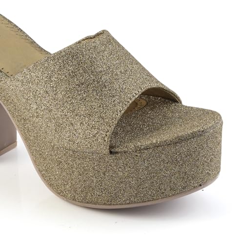 Image of IKAGI Women Stylish Block Heels Sandal Trendy Party & daily /wear for Womens and Girls latest Collection & stylish Comfortable