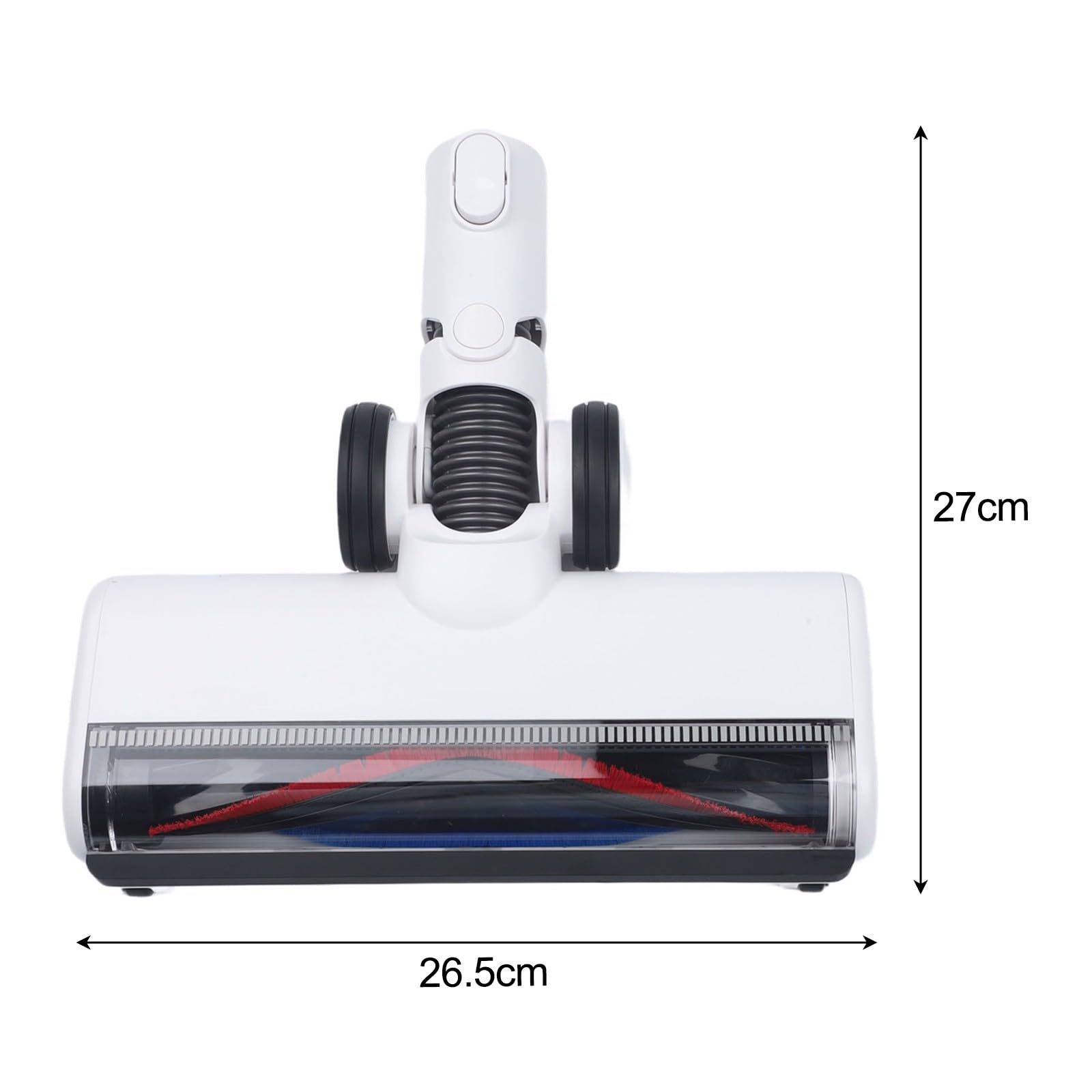 Cepillo eléctrico de suelo para Dreame S15, rodillo de pelo de mascotas con cerdas suaves y rígidas, compatible con S15 Pet EX Essentials para aire puro, color blanco