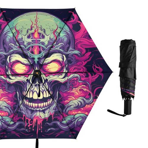 Parapluie pliant Fired Cool compact avec protection UV et solaire optimale