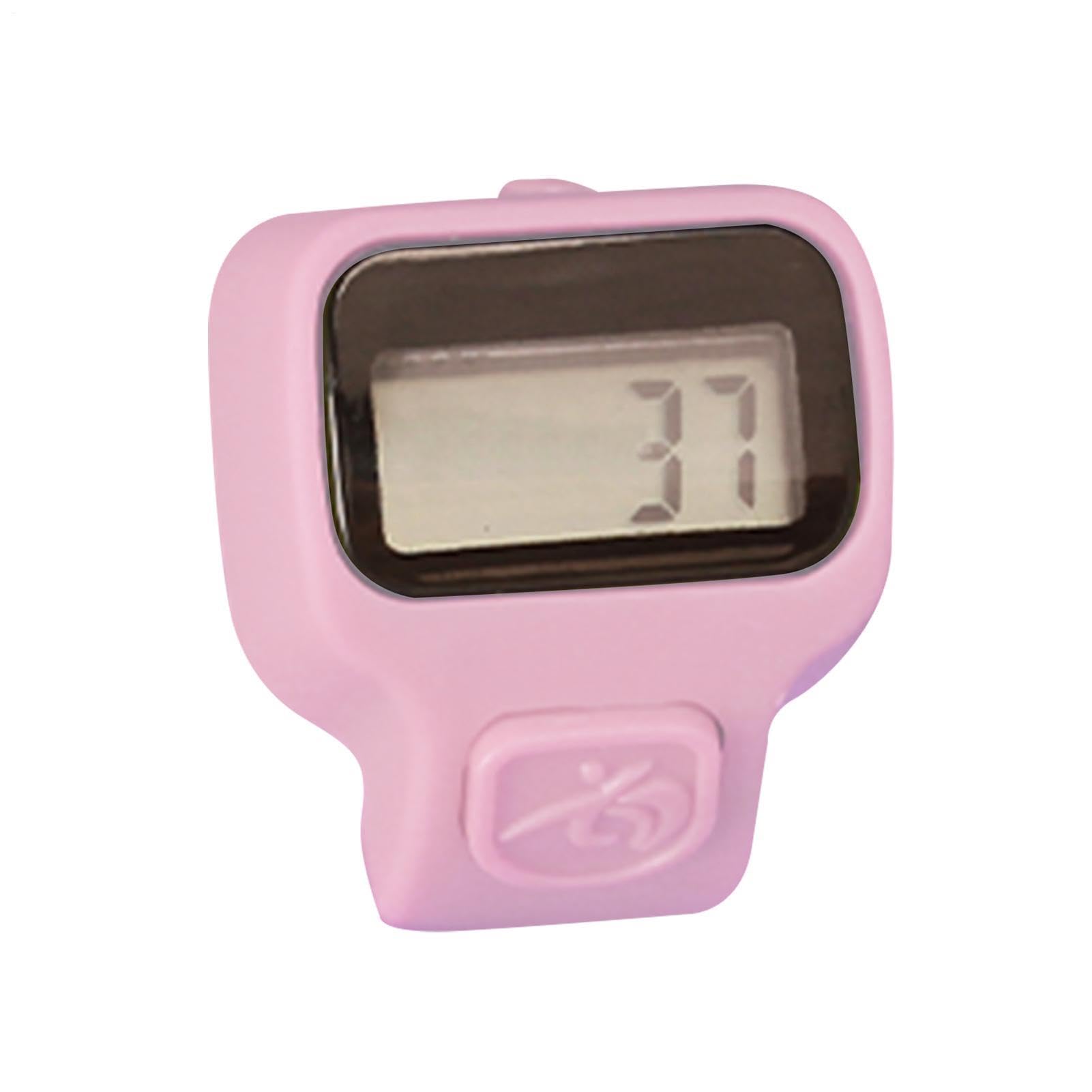 Electronic Finger Counter - Portable LCD Handheld Clicker Device, Multifunctional Running Timer Tracker, Durablee Sports Counting Accessory | For Coaching Workplace Outdoors Exercise Training Attendan