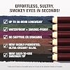 Charlotte Tilbury Rock 'N' Kohl Eyeliner Pencil - Waterproof Eyeliner with a Precision Smudger Tip - Infused with an Enhanced Kajal Formula for Sultry, Smokey Eyes
