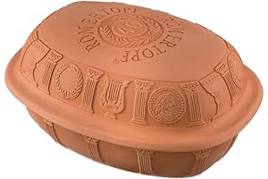 Romertopf 14005 Clay Roaster: Healthy Clay Pot Cooking Vessel for up to 6 People