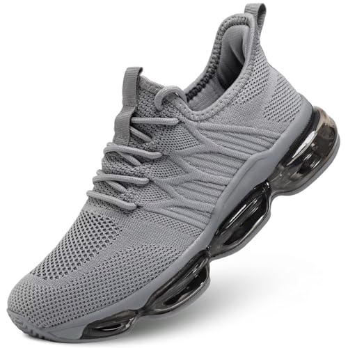 Image of Men's Air Running Shoes Non Slip Workout Casual Sport Shoes for Men Basketball Sneakers Fashion Tennis Sport Fitness Cross Trainers