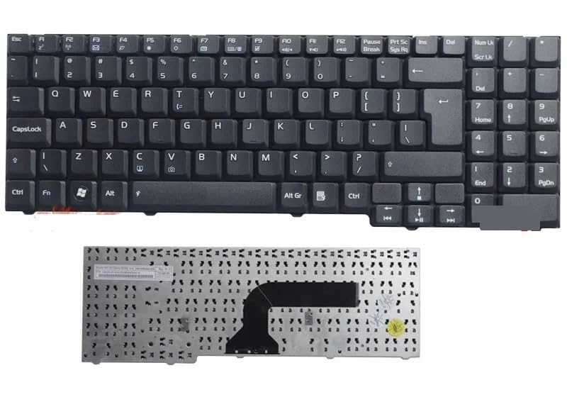 Clavier américain optimal pour coder et jouer sur votre PC portable G50 M70 X71