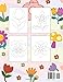 Jumbo Simple Flowers: Colouring Book For Toddlers Ages 1-3 | Jumbo color book kids flowers