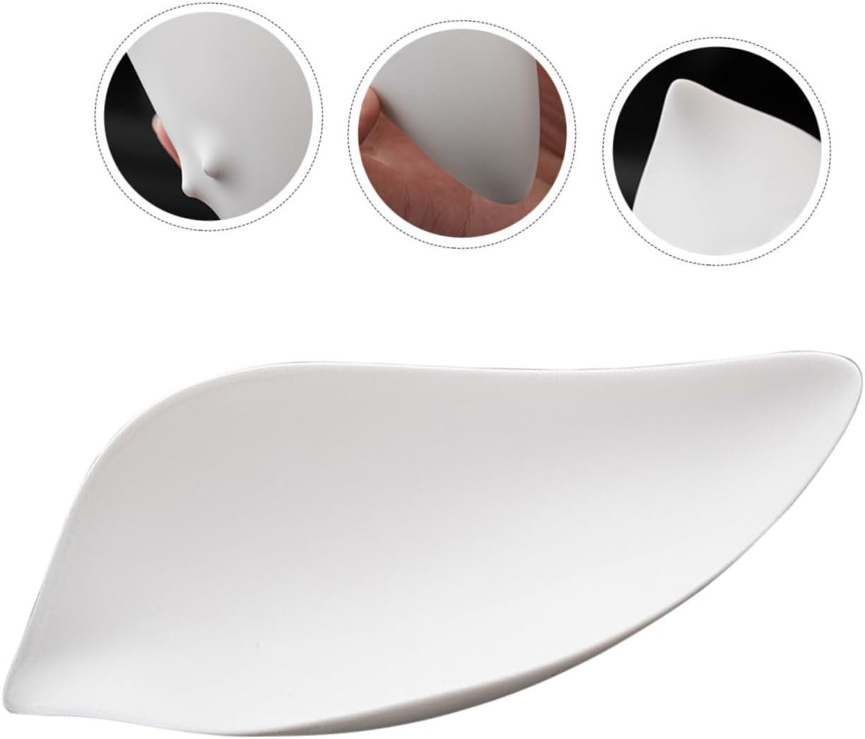 Ceramic Tea Scoop Multi-Function Design Portable Tea Spoon Kitchen Accessory for Home Brewing