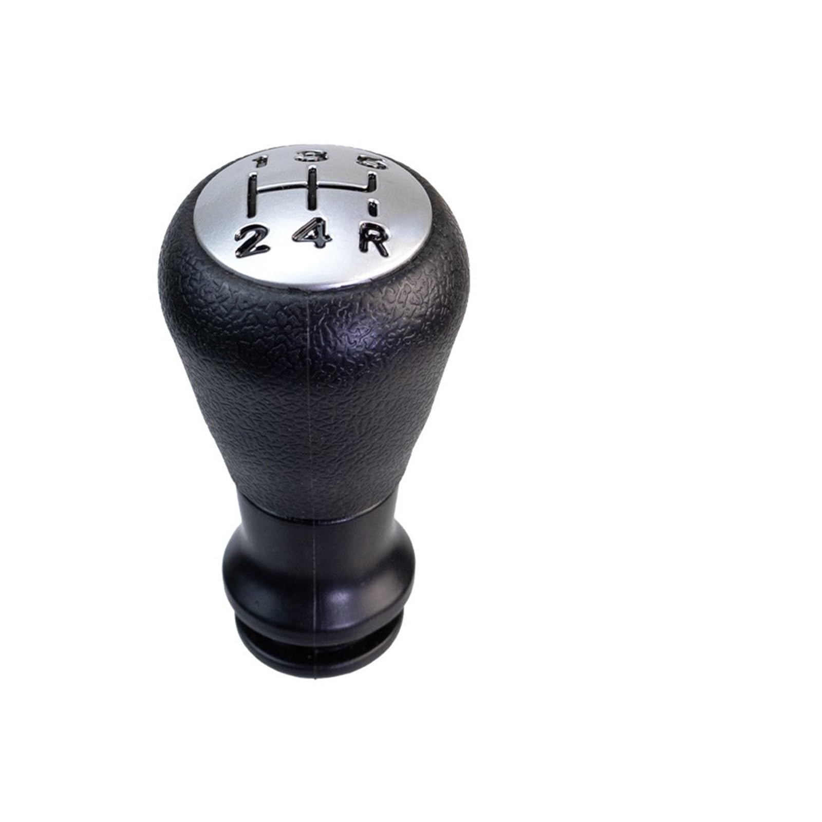 ZYINCEN Speed Gear Shift Knob for Citroen C1 C3 C4 5 Speed Manual Transmission Shift Knob Head Rod Replace(Matte Silver)