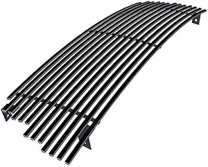 Off Roader eGrille Premium Stainless Steel Black 8x6 Horizontal Billet Grille Compatible with GMC Canyon 2004-2012 Main Upper BGC-8G4525W