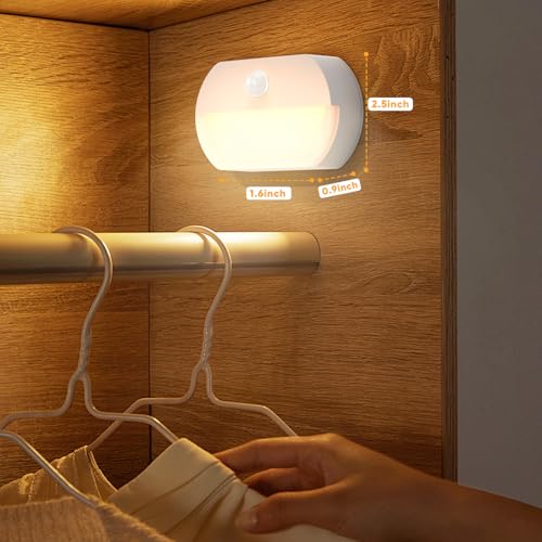 sununiny LED Motion Sensor Night Light,Night Light Battery Powered Auto/ON/Off Stair Sensor Lights with Batteries, Motion Lights for Toilet, Hallway, Bathroom, Kitchen, Childrens Room - Cosy Home Interiors sununiny LED Motion Sensor Night Light,Night Light Battery Powered Auto/ON/Off Stair Sensor Lights with Batteries, Motion Lights for Toilet, Hallway, Bathroom, Kitchen, Childrens Room - Image 7