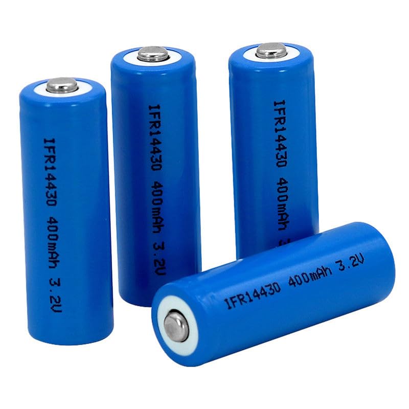 Batería Recargable 3.2V 400mAh tipo 14430 para Linterna LED