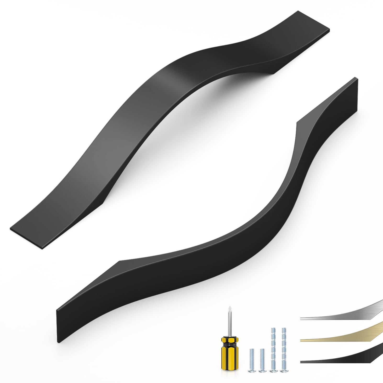 ELEBUILD 10 Pack, 5 Inch(128MM), Matte Black