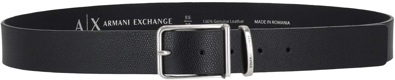Armani Exchange mens Essential Buckle Belt
