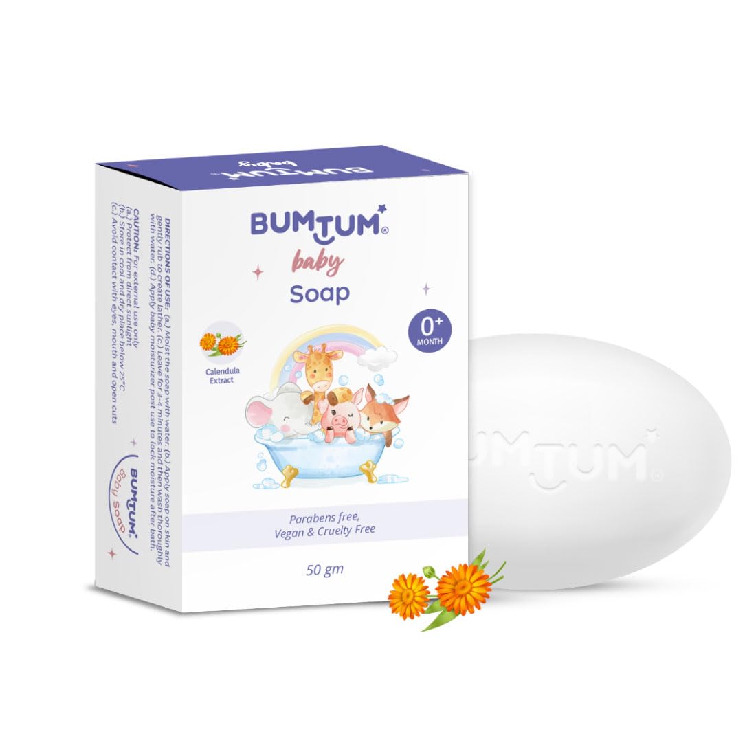 Bumtum Baby Soap Parabens Free Vegan & Cruelty Free 50Gm (B0BRMSMF7B) Amazon Price History, Amazon Price Tracker