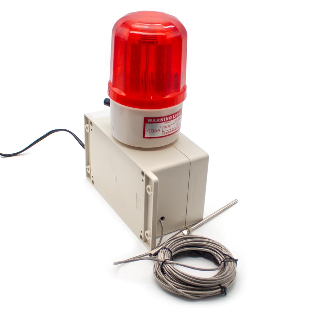 Allarme di Temperatura Intelligente Ad Alta Precisione, Sensore Automatico di Temperatura Eccessiva, dispositivo di Allarme Ad Alta Temperatura E Bassa Temperatura 220V 0-400℃