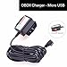 Produktbild Cocar OBD2 DVR Dashcam Ladekabel Micro USB Adapter mit Schalter DC12-24V zu 5V 16 Pin OBDII Auto/Fahrzeug direkt zur Batterie/Festverkabeltes Kabel Autoladegerät für Handy GPS Tablette - 3M/11.5FT