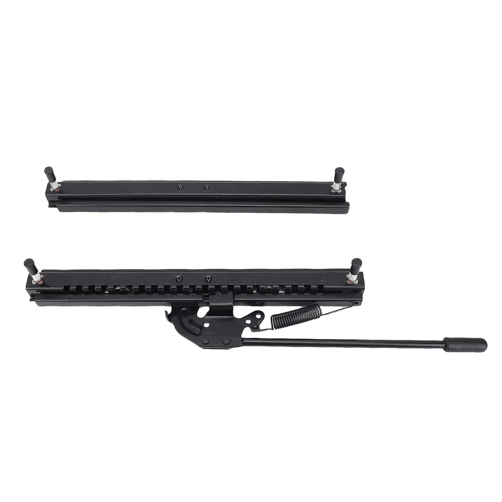 Fydun Juego de Rieles de Asiento Deslizantes Ajustables, Rieles de Acero Laminados en Frío de 320mm para Coche RV