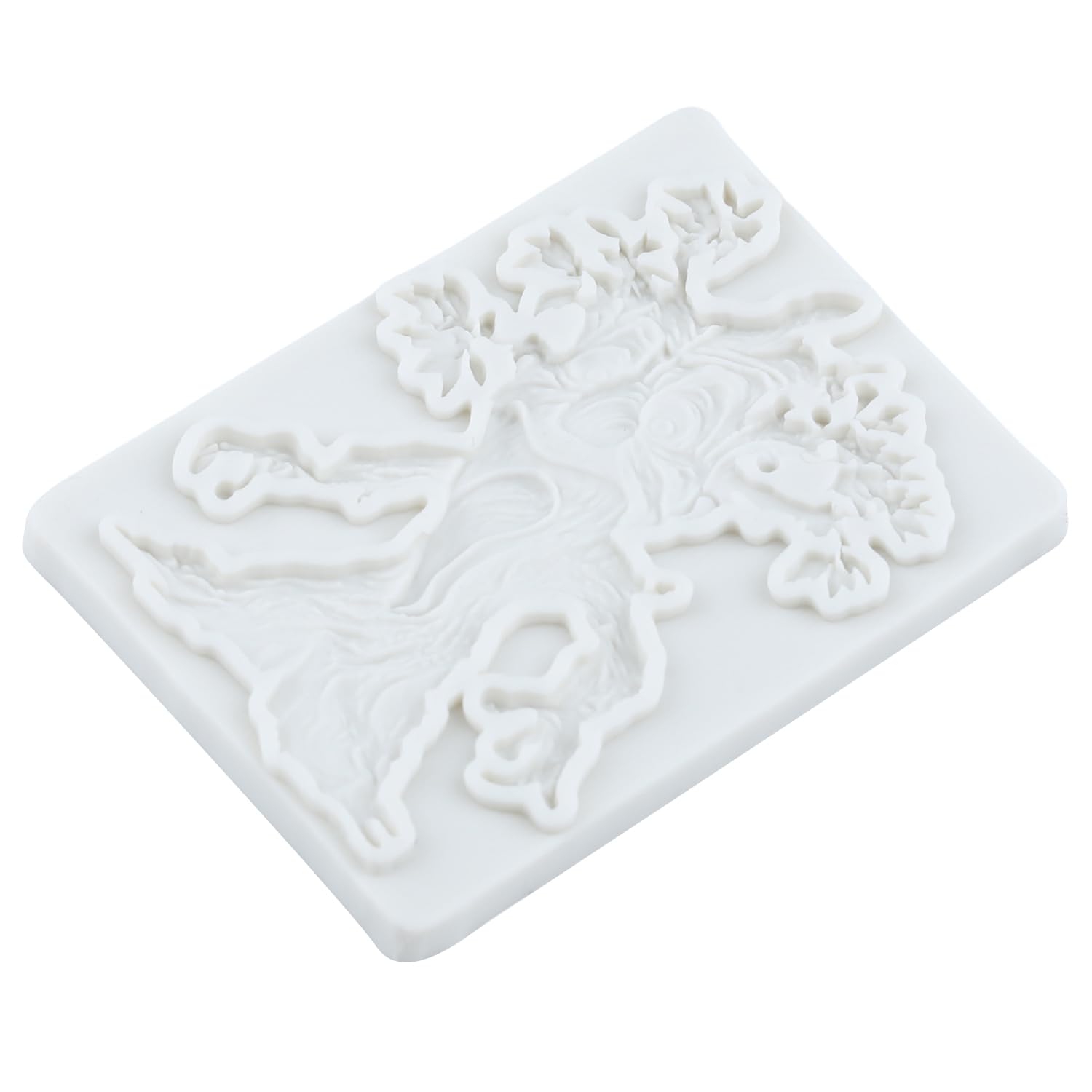 Baumgeist Polymer Ton Formen Cartoon Charakter Baum Geist Silikonform für DIY Handwerk Harz Gießformen DIY Handwerk lufttrocknen Polymer Ton Werkzeuge Schmuckherstellung
