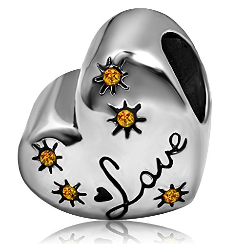 Image of JMQJewelry Feet Jan-December Womens Charms Fits Pandora Charms Bracelets